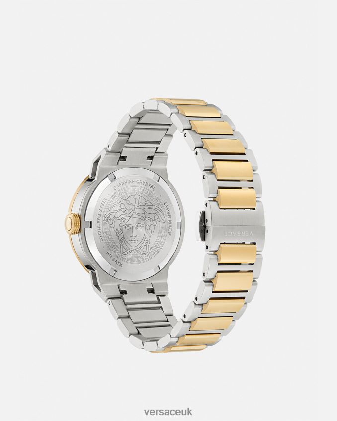 Women Versace Medusa Infinite Watch 6D2D06996 Gold & Silver Accessories