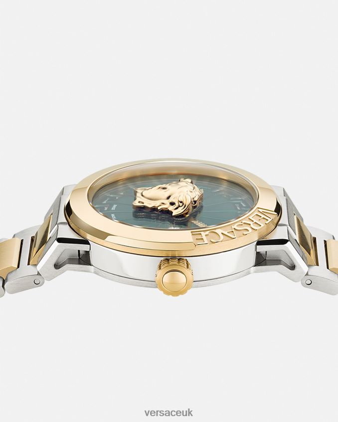 Women Versace Medusa Infinite Watch 6D2D06996 Gold & Silver Accessories
