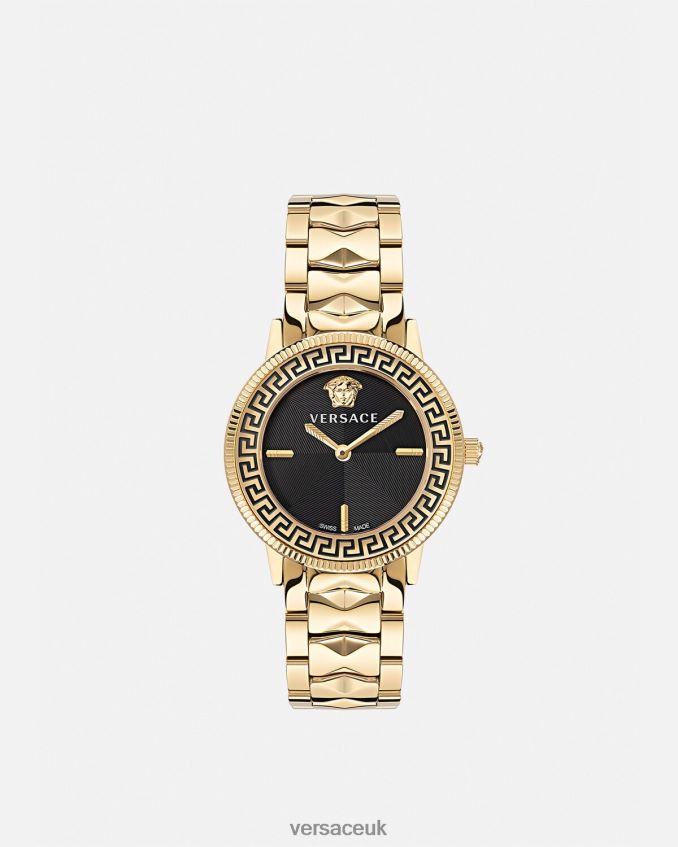 Women Versace V-Tribute Watch 6D2D06974 Gold Accessories