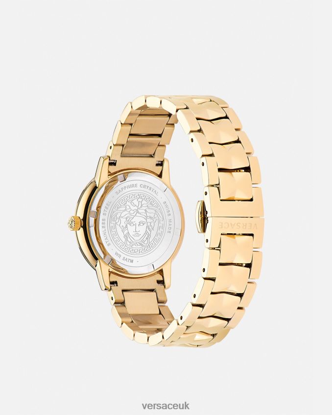 Women Versace V-Tribute Watch 6D2D06974 Gold Accessories