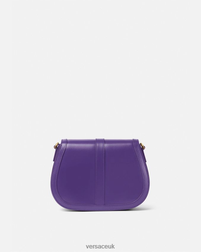Women Versace Greca Goddess Large Shoulder Bag 6D2D06271 Violet Bags