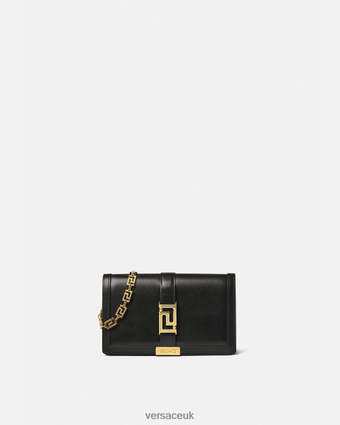 Women Versace Greca Goddess Mini Bag 6D2D06256 Black Bags