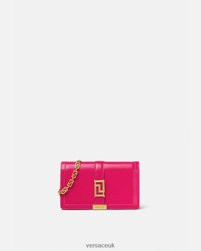 Women Versace Greca Goddess Mini Bag 6D2D06259 Pink Bags