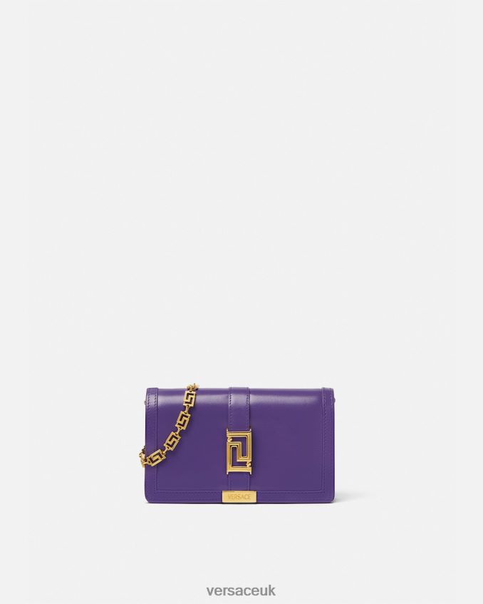 Women Versace Greca Goddess Mini Bag 6D2D06268 Violet Bags