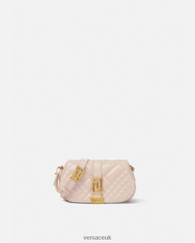 Women Versace Greca Goddess Mini Shoulder Bag 6D2D06243 Light Pink Bags