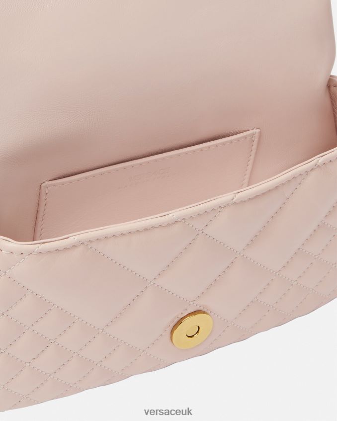 Women Versace Greca Goddess Mini Shoulder Bag 6D2D06243 Light Pink Bags