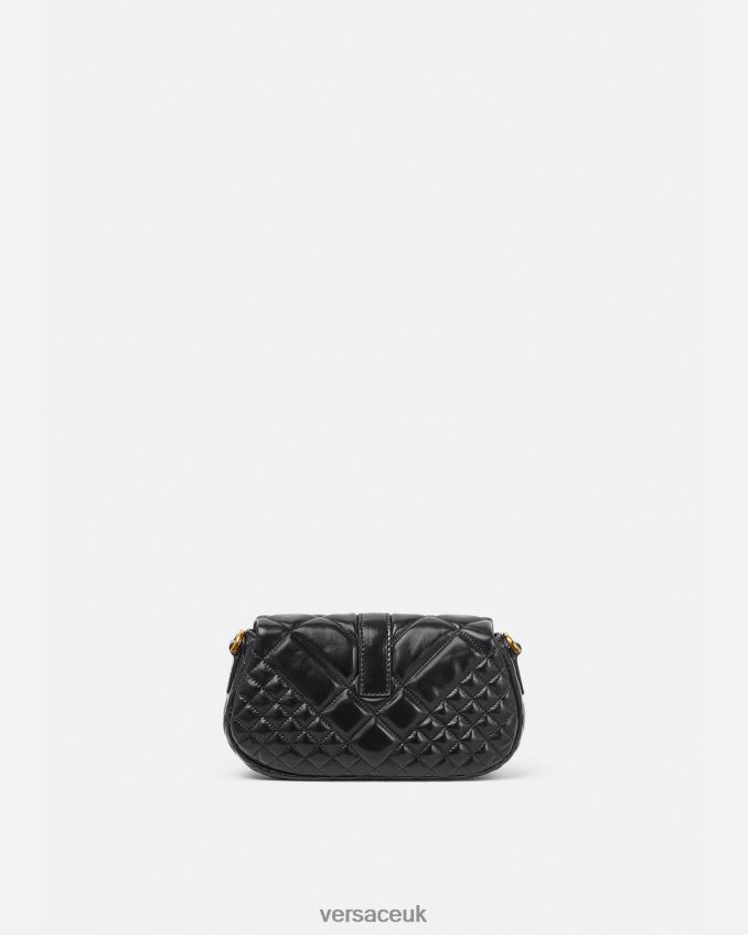 Women Versace Greca Goddess Mini Shoulder Bag 6D2D06244 Black Bags