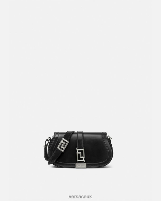 Women Versace Greca Goddess Mini Shoulder Bag 6D2D06247 Black Bags