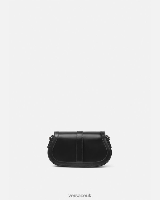 Women Versace Greca Goddess Mini Shoulder Bag 6D2D06247 Black Bags