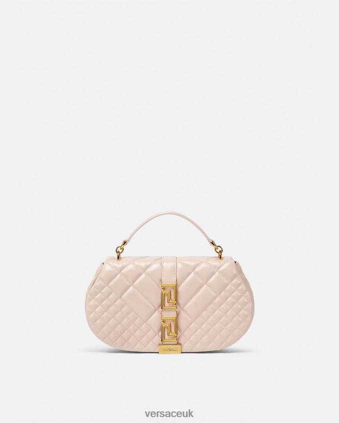 Women Versace Greca Goddess Shoulder Bag 6D2D06245 Light Pink Bags