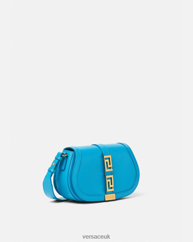 Women Versace Greca Goddess Shoulder Bag 6D2D06266 Dv Blue Bags