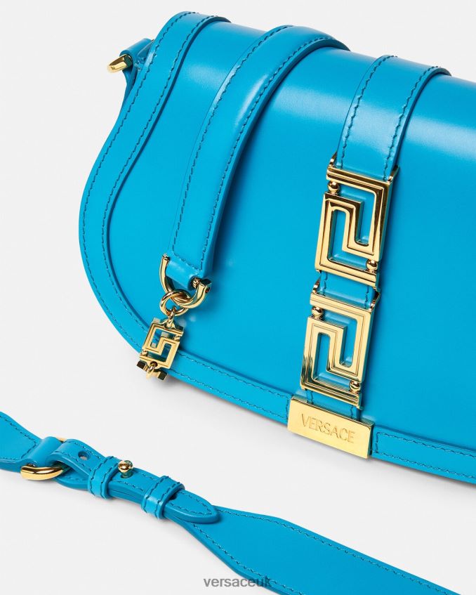 Women Versace Greca Goddess Shoulder Bag 6D2D06266 Dv Blue Bags
