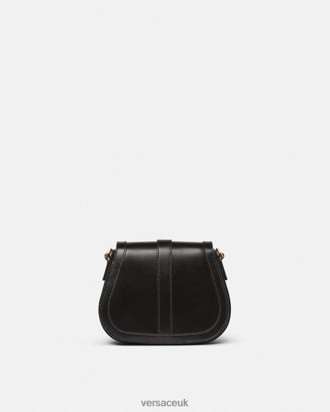 Women Versace Greca Goddess Small Shoulder Bag 6D2D06260 Black Bags