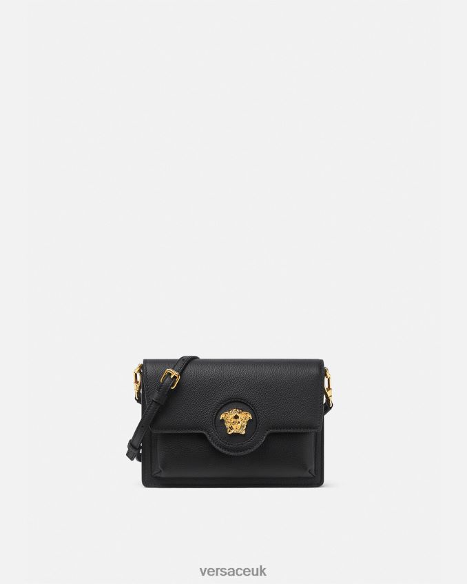 Women Versace La Medusa Crossbody Bag 6D2D06346 Black Bags