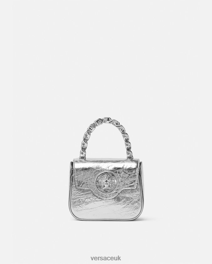 Women Versace La Medusa Metallic Mini Bag 6D2D06306 One Color Bags