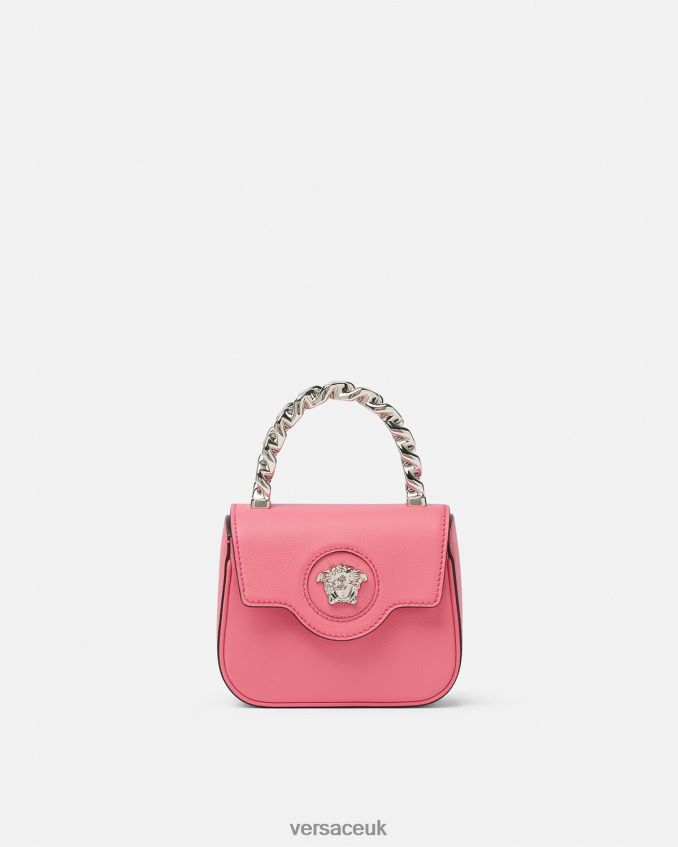Women Versace La Medusa Mini Bag 6D2D06307 Pink Bags
