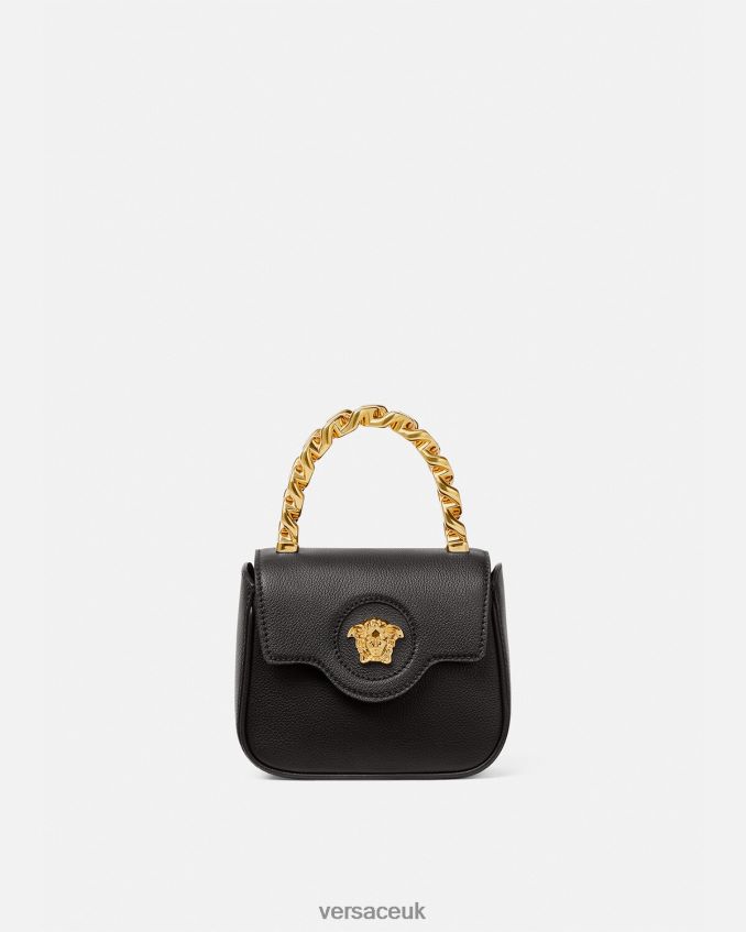 Women Versace La Medusa Mini Bag 6D2D06309 Black Bags
