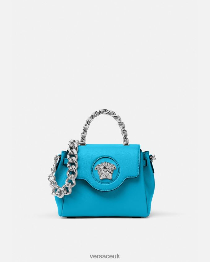 Women Versace La Medusa Small Handbag 6D2D06333 Turquoise Bags