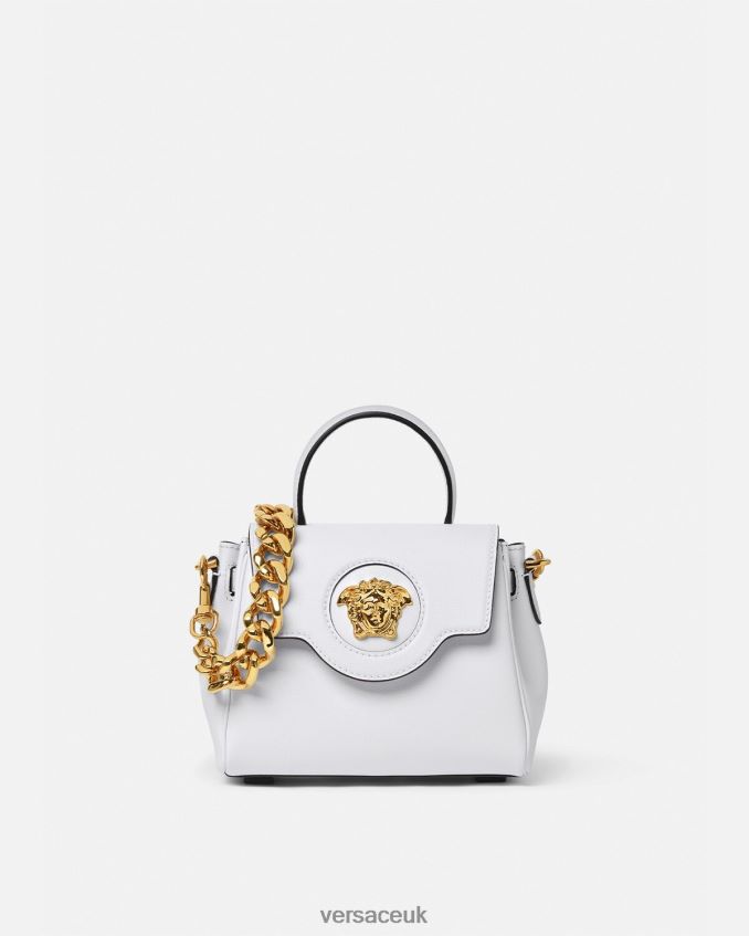 Women Versace La Medusa Small Handbag 6D2D06335 White Bags