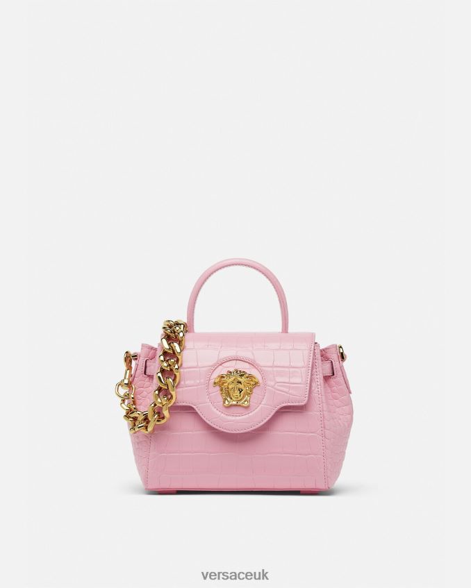 Women Versace La Medusa Small Handbag 6D2D06337 Pink Bags