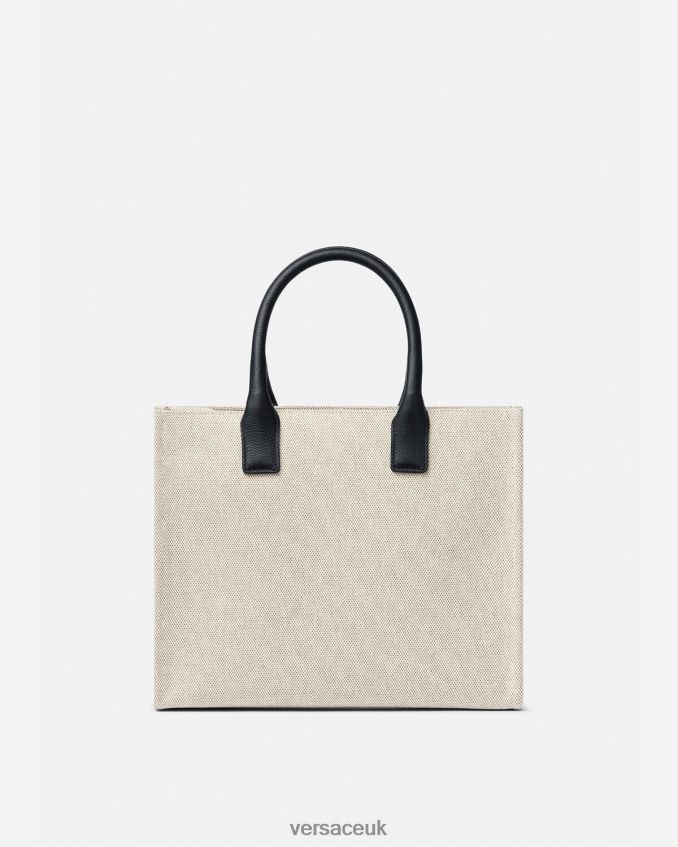 Women Versace La Medusa Small Tote Bag 6D2D06330 Beige Bags