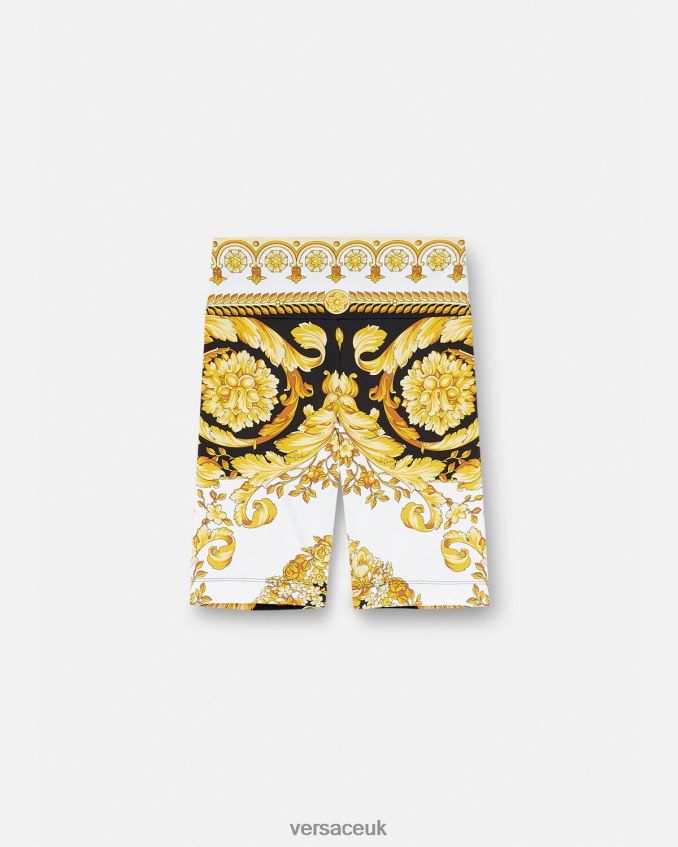 Women Versace Barocco Gym Bicycle Shorts 6D2D06230 Print Clothing