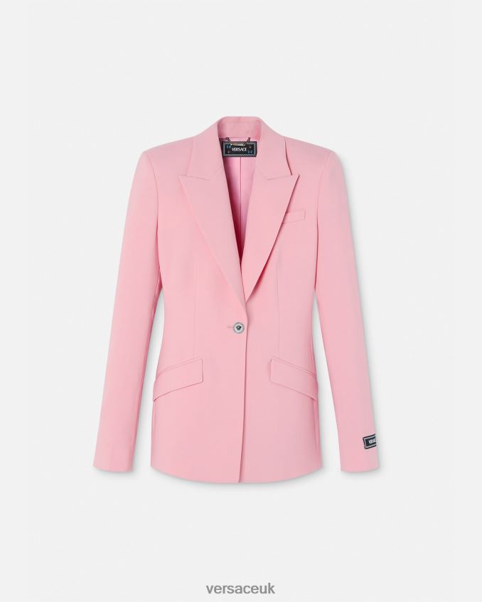 Women Versace Medusa Single-Breasted Blazer 6D2D06108 One Color Clothing