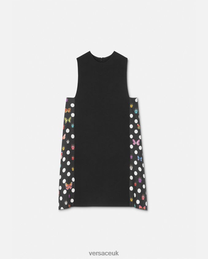 Women Versace Butterflies Mini Dress 6D2D063 One Color Clothing