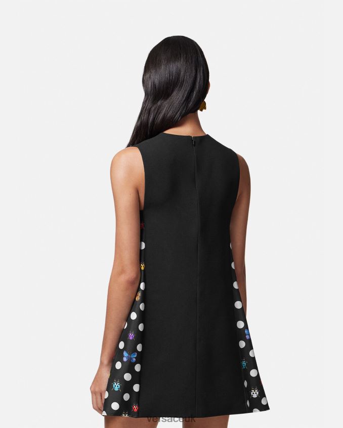 Women Versace Butterflies Mini Dress 6D2D063 One Color Clothing