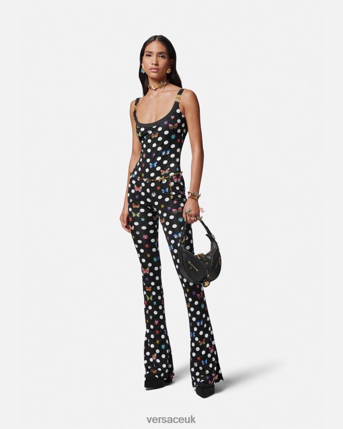 Women Versace Butterflies Medusa \'95 Jumpsuit 6D2D067 One Color Clothing