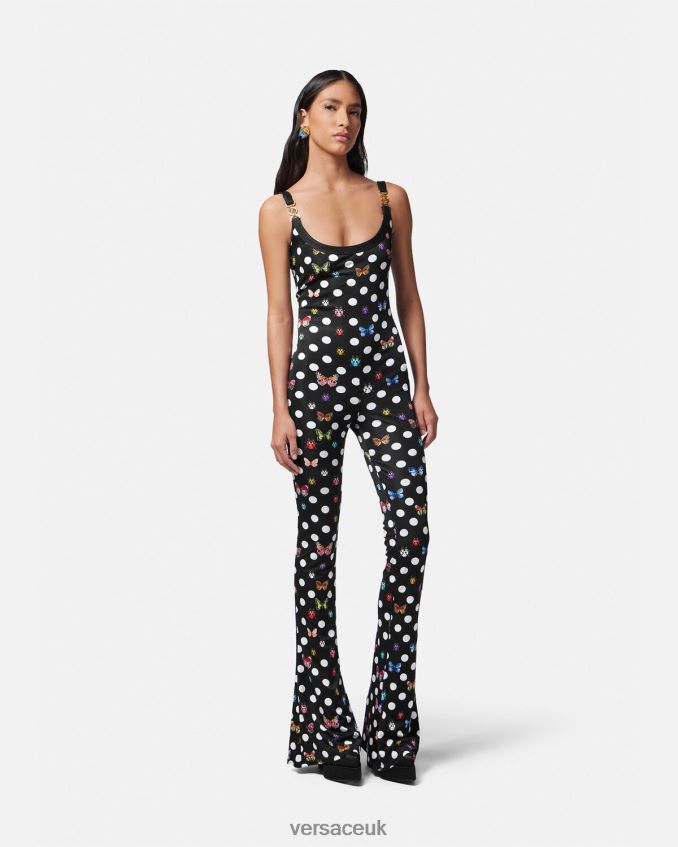 Women Versace Butterflies Medusa \'95 Jumpsuit 6D2D067 One Color Clothing