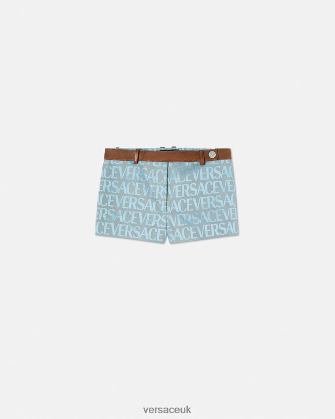 Women Versace Allover Shorts 6D2D06194 Print Clothing