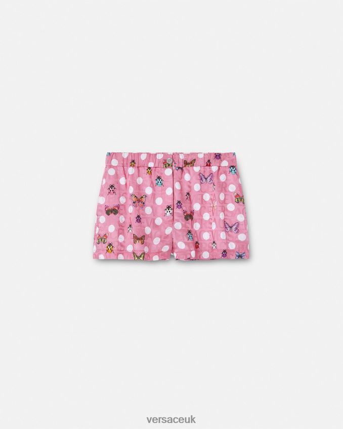 Women Versace Butterflies Silk Blend Shorts 6D2D06197 Print Clothing