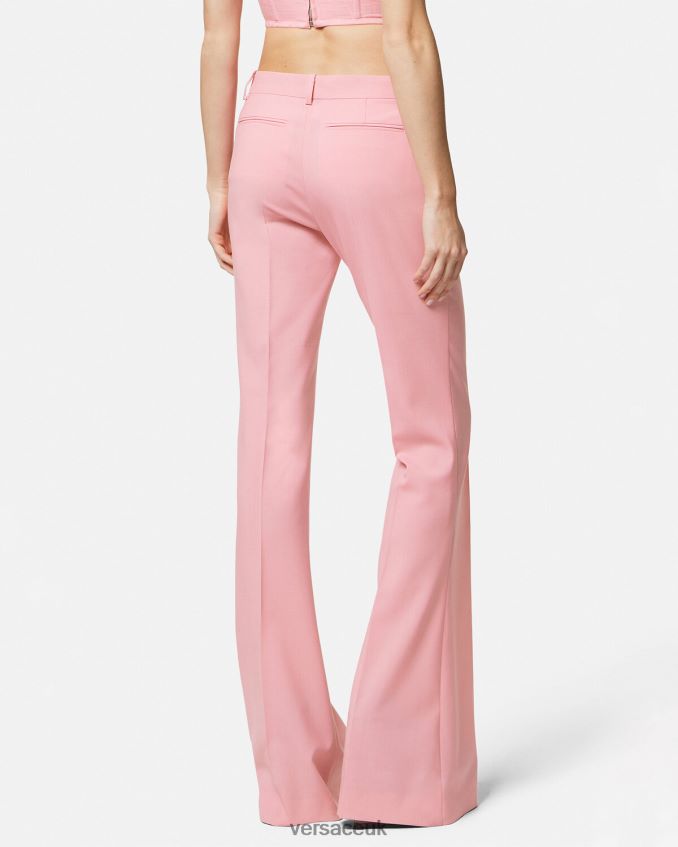 Women Versace Flared Trousers 6D2D06120 One Color Clothing