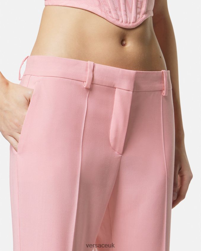Women Versace Flared Trousers 6D2D06120 One Color Clothing