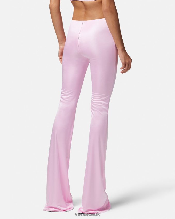 Women Versace Knotted Flared Pants 6D2D06122 One Color Clothing