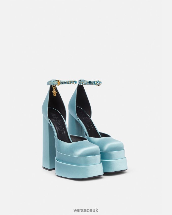 Women Versace Medusa Aevitas Platform Pumps 6D2D06413 One Color Shoe