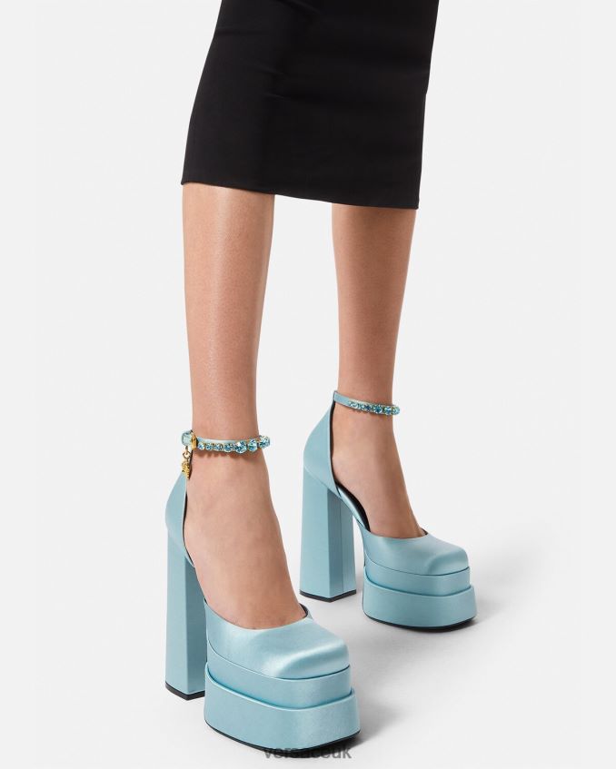 Women Versace Medusa Aevitas Platform Pumps 6D2D06413 One Color Shoe