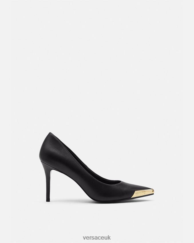 Women Versace Scarlett Pumps 6D2D062273 Black Shoe
