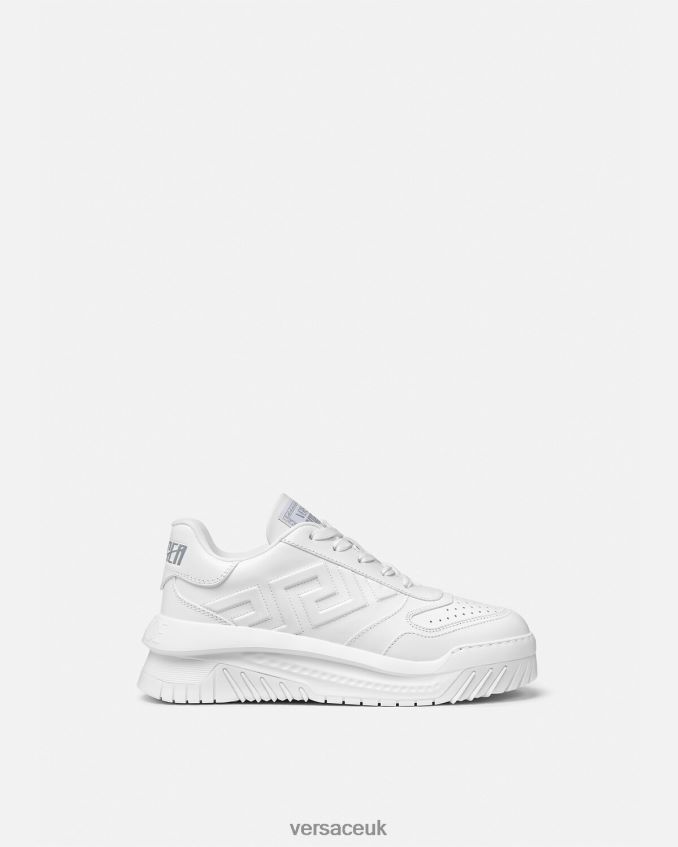 Women Versace Greca Odissea Sneakers 6D2D06503 White Shoe