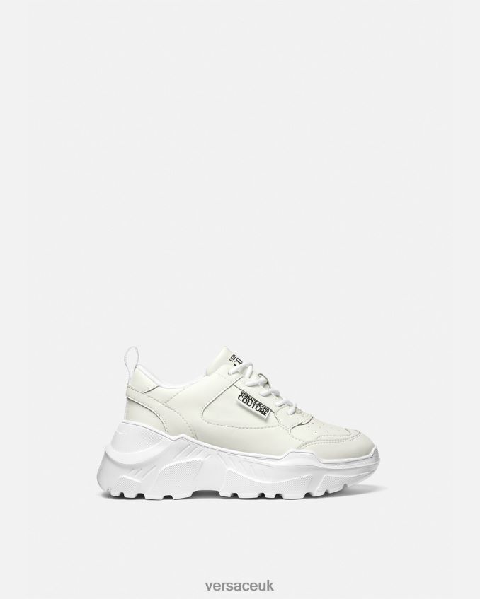 Women Versace Speedtrack Sneakers 6D2D062263 White Shoe