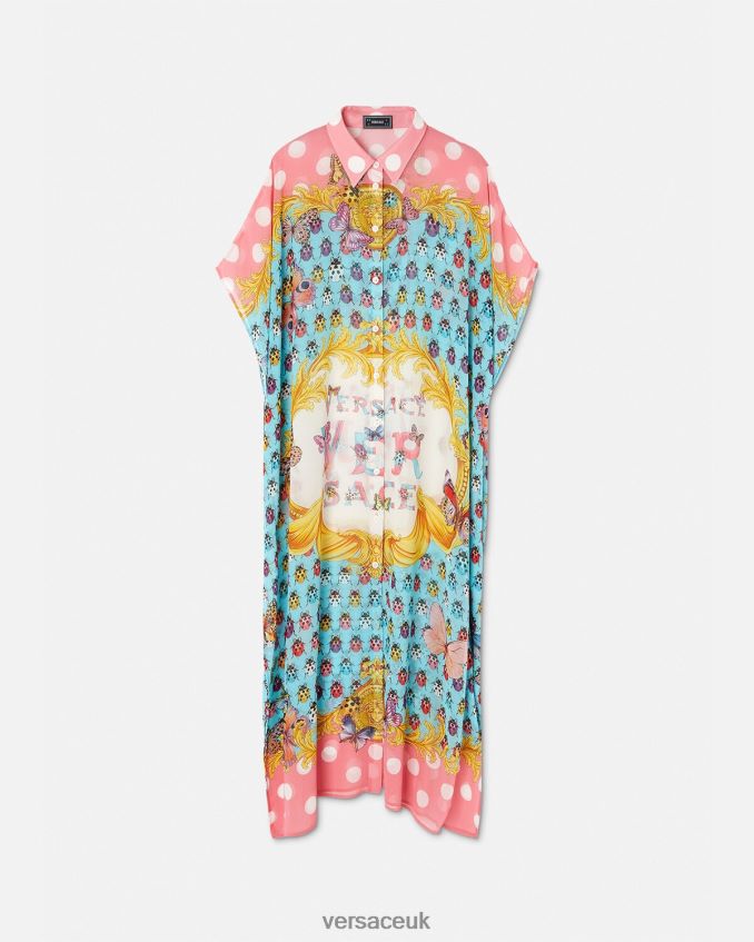 Women Versace Butterflies Shirt Cover-up 6D2D061193 Print Underwear & Beachwear