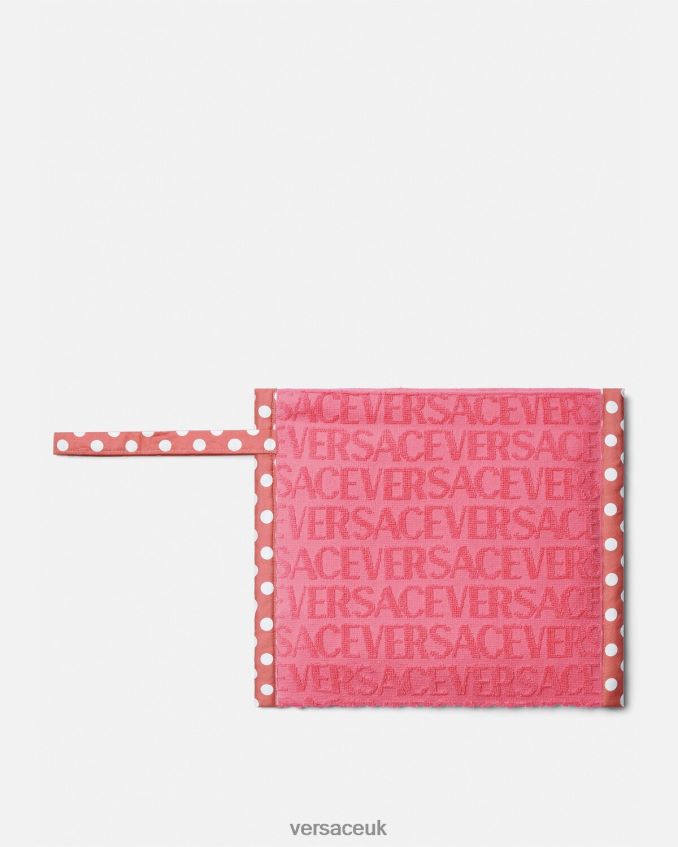 Women Versace Allover Towel Pouch 6D2D061195 Print Underwear & Beachwear