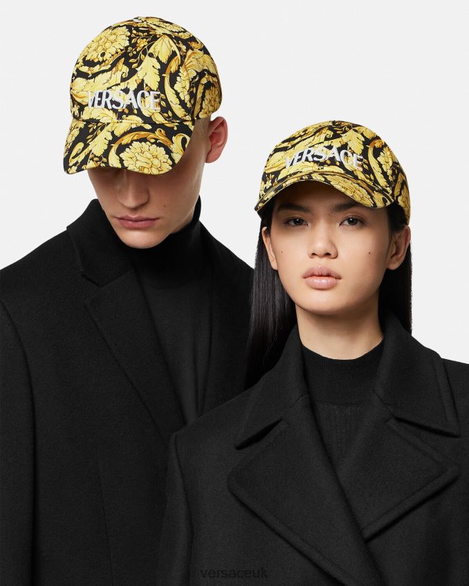 Women Versace Barocco Logo Baseball Cap 6D2D061209 Print Underwear & Beachwear