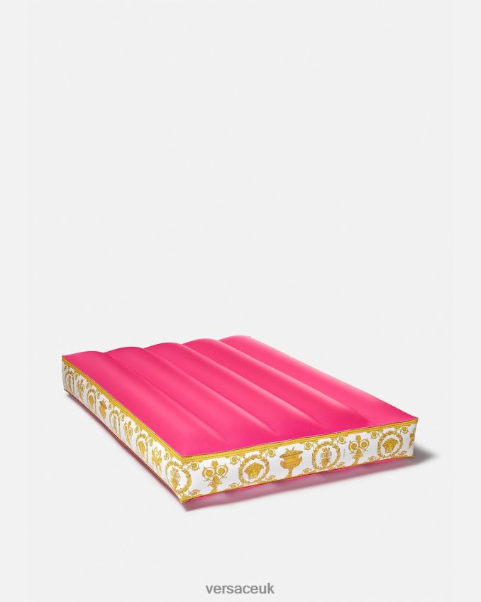 Women Versace Crete de Fleur Float Mattress 6D2D061212 Fuchsia Underwear & Beachwear