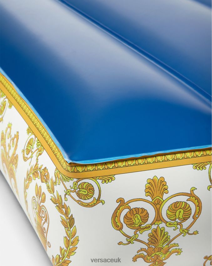 Women Versace Crete de Fleur Float Mattress 6D2D061213 Light Blue Underwear & Beachwear