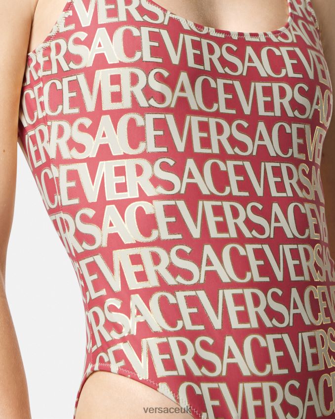 Women Versace Allover One-piece Swimsuit 6D2D061129 Print Underwear & Beachwear