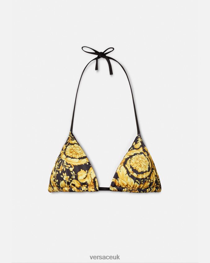 Women Versace Barocco Bikini Top 6D2D061139 Print Underwear & Beachwear