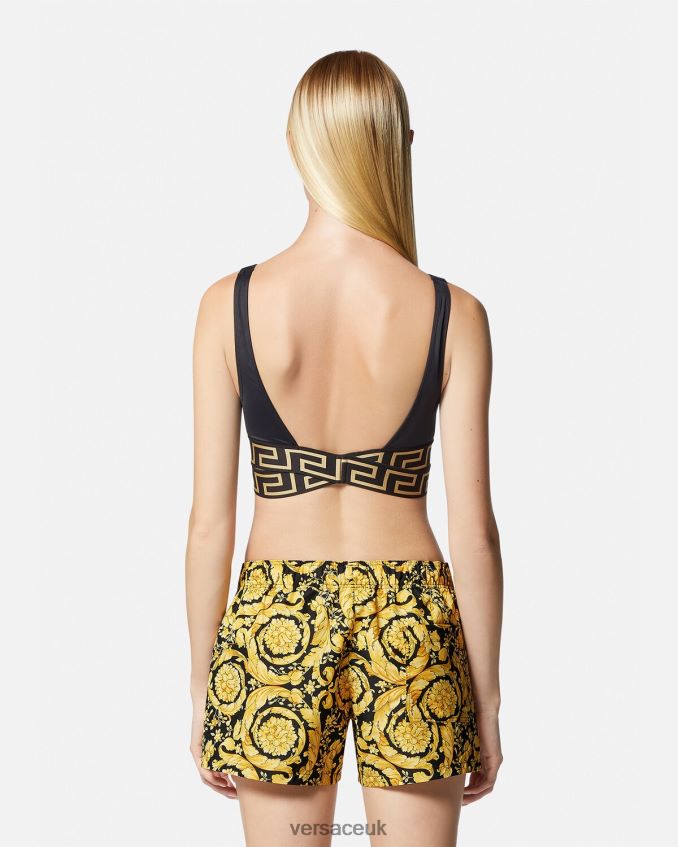 Women Versace Barocco Swim Shorts 6D2D061140 Print Underwear & Beachwear