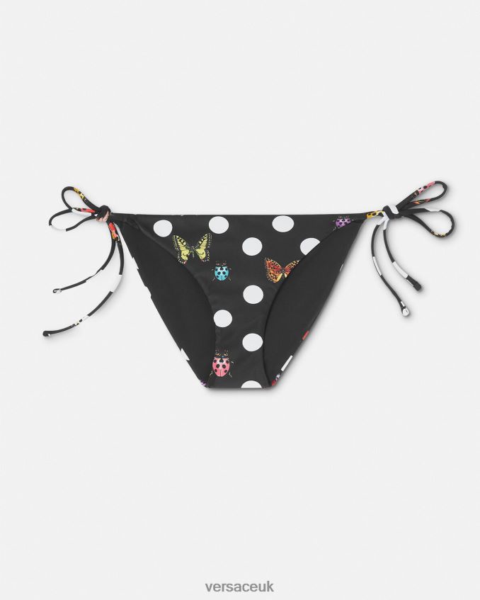 Women Versace Butterflies Bikini Bottoms 6D2D061115 Print Underwear & Beachwear